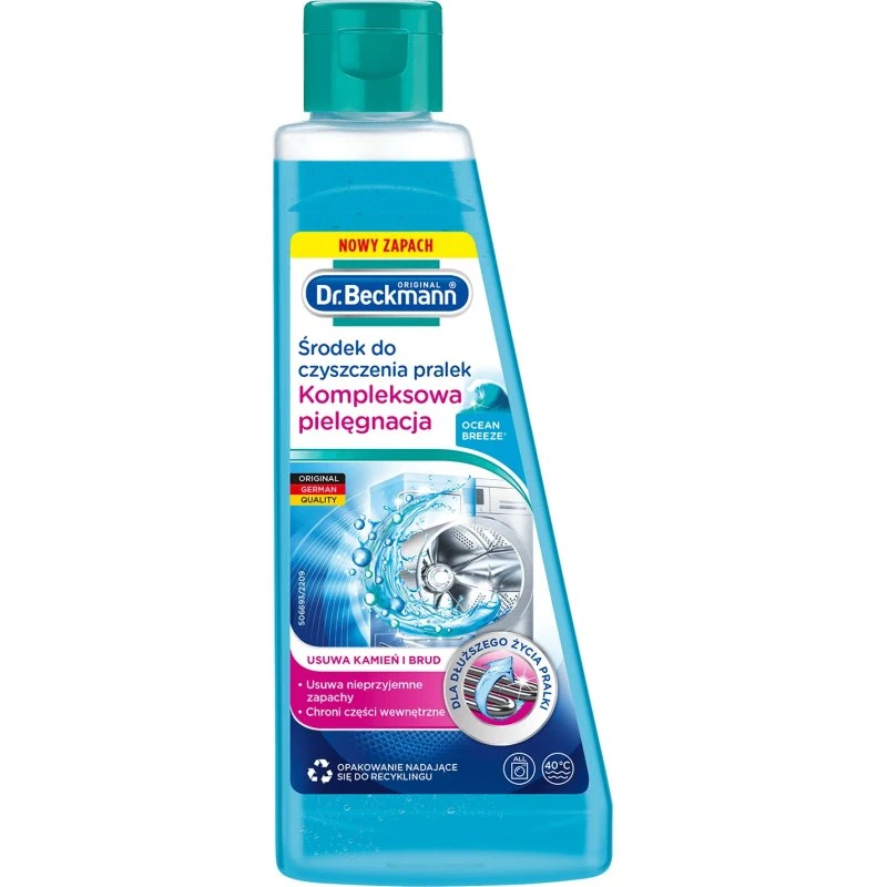 Dr. Beckmann Detergente per Lavatrice con Carbone Attivo, 250 ml