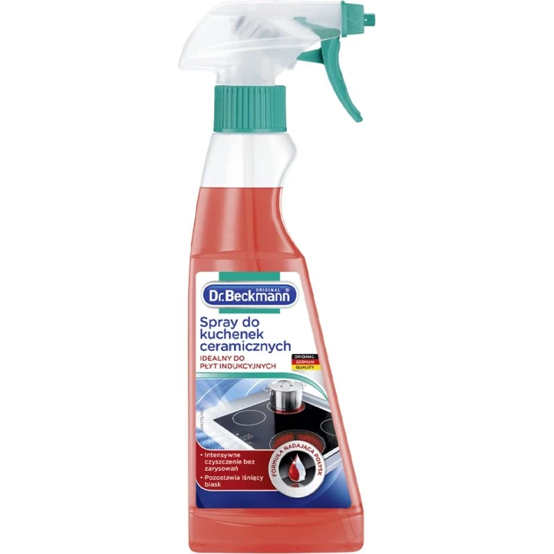 Dr. Beckmann Spray per piani induzione, ceramica e acciaio inox, 250 ml