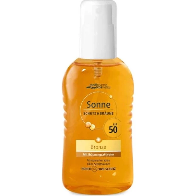 Medipharma Bronze Pump Spray SPF 50 Protezione e Abbronzatura 200ml
