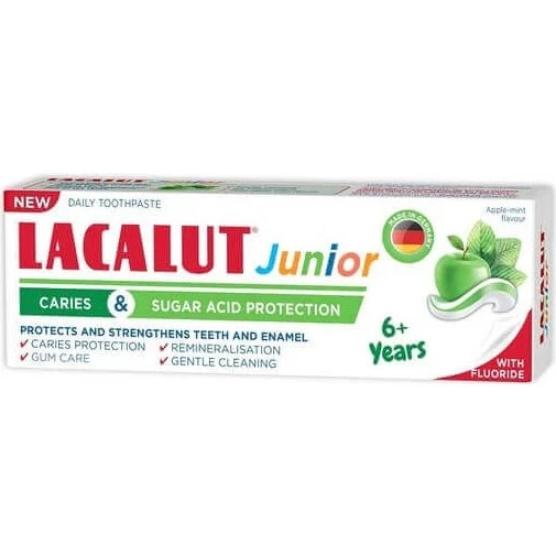 Lacalut Junior Dentifricio per Bambini 6+ Anni, 55 ml
