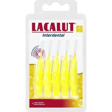 Lacalut Spazzolini Interdentali L 4,00 mm, 5 pezzi