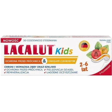 Lacalut Kids Dentifricio per bambini 2-6 anni