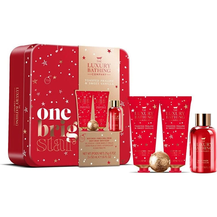 The Luxury Bathing Company Set Regalo Vaniglia Dolce e Pralina Tostata