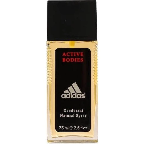 Adidas Active Bodies Deodorante Spray per uomo, 75ml