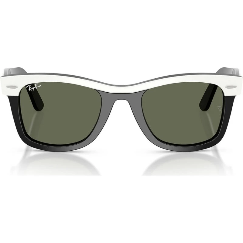 Ray-Ban Wayfarer Street Neat RB2240 144431 Bianco su Nero
