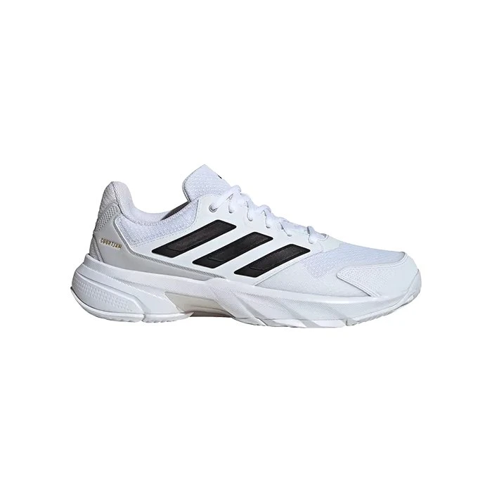 adidas CourtJam Control 3 - Bianco Nero Grigio