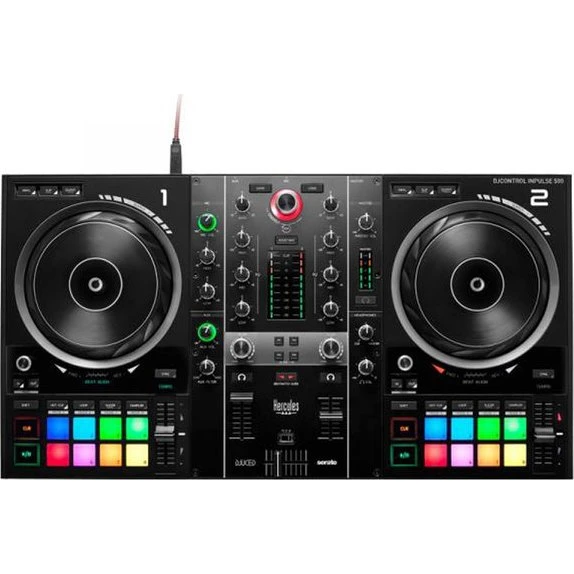 Hercules DJControl Inpulse 500 Controller DJ a due canali