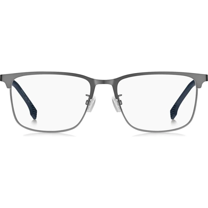BOSS 1802/F Occhiali da Vista Uomo Rettangolari Grigio
