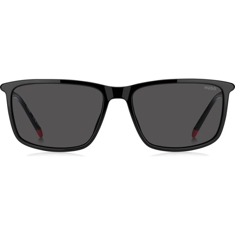 Hugo HG 1374/S Occhiali da Sole Uomo Rettangolari Neri