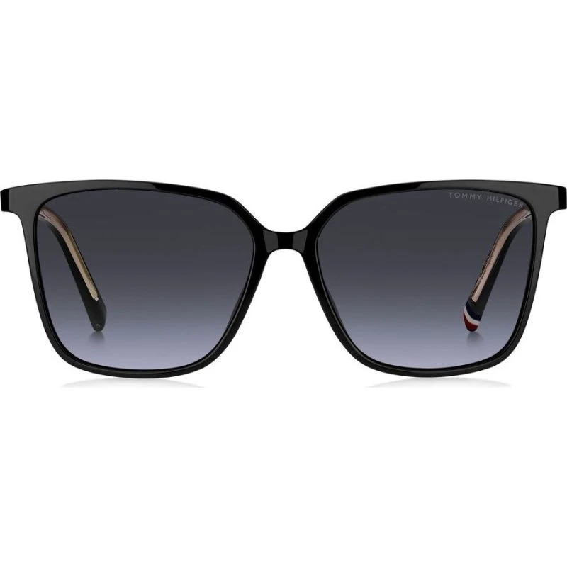 Tommy Hilfiger TH 2292/S Occhiali da Sole Cat-Eye Nero Blu