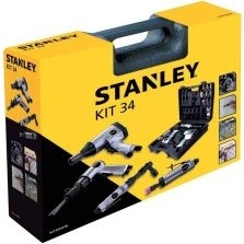 STANLEY 8221074STN Kit 34 Pezzi Pneumatico Giallo