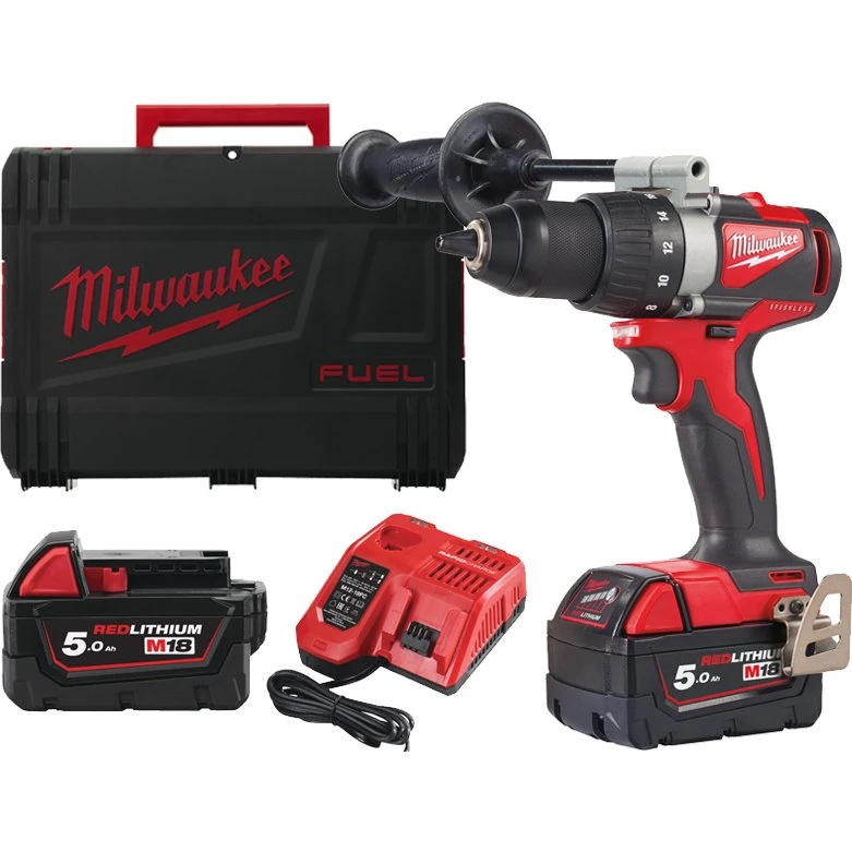 Milwaukee M18 BLDD2-502X Trapano 18V 5Ah