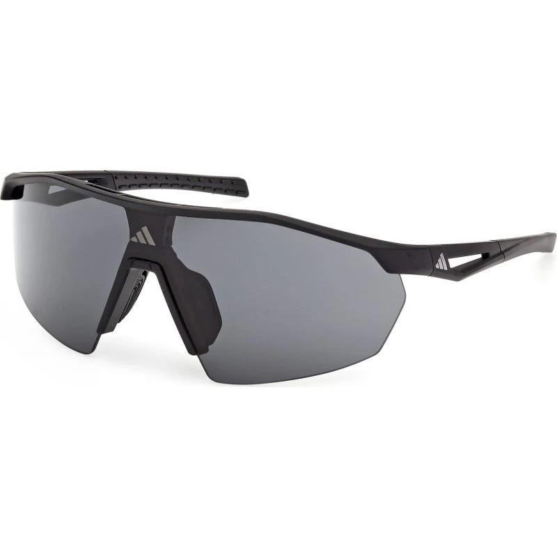 adidas Occhiali da Sole SP0116 Anemos Light S Neri con Lente Grigia