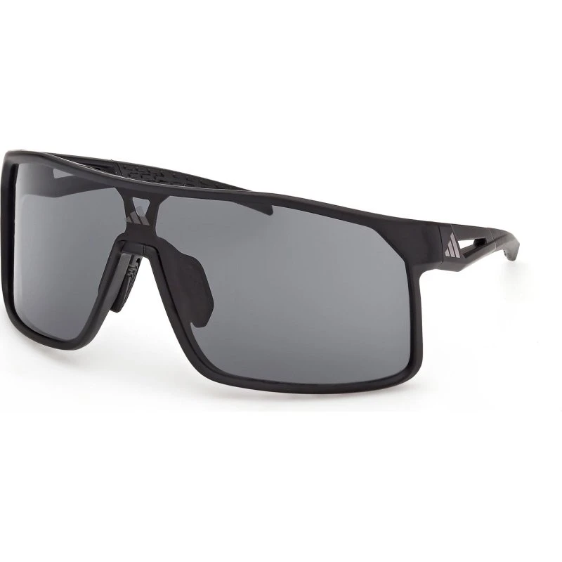 Adidas Alkator Occhiali da Sole Neri con Lenti Fumé