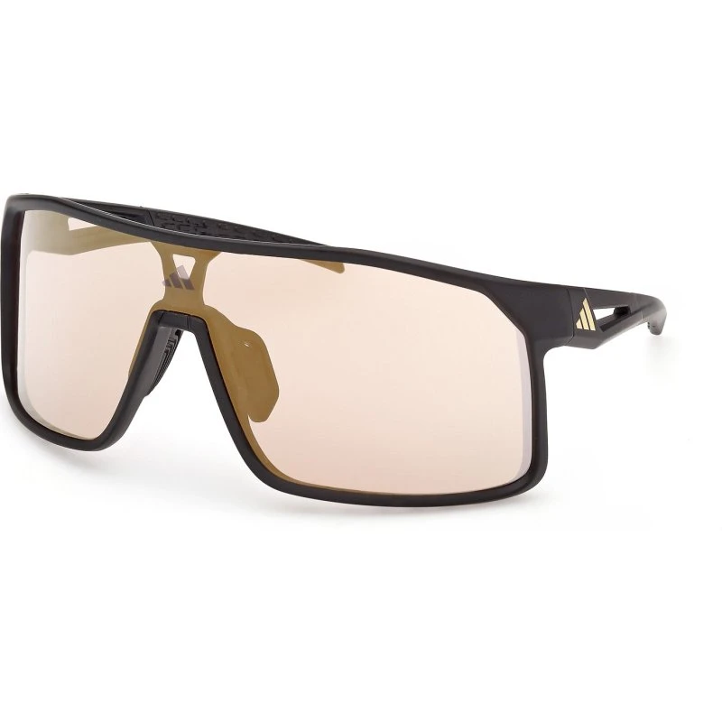 Occhiali adidas Alkator Neri con Lenti Specchiate Marroni