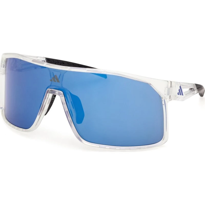 adidas Sport Alkator Occhiali da Sole con Lenti Specchiate Blu