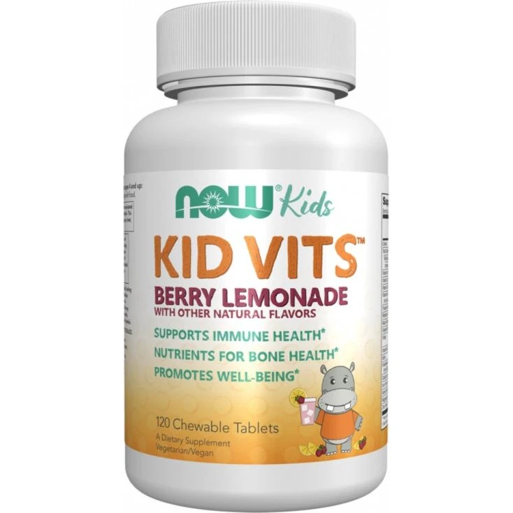 NOW Kid Vits Berry Blast 120 Compresse Masticabili