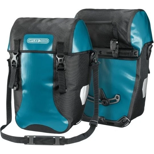 Ortlieb Bike-Packer QL2.1 Verde Petrolio 20L 2pz