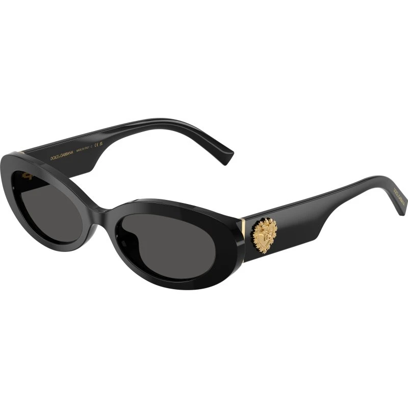 Dolce & Gabbana DG4537 Occhiali da Sole Donna Acetato Nero