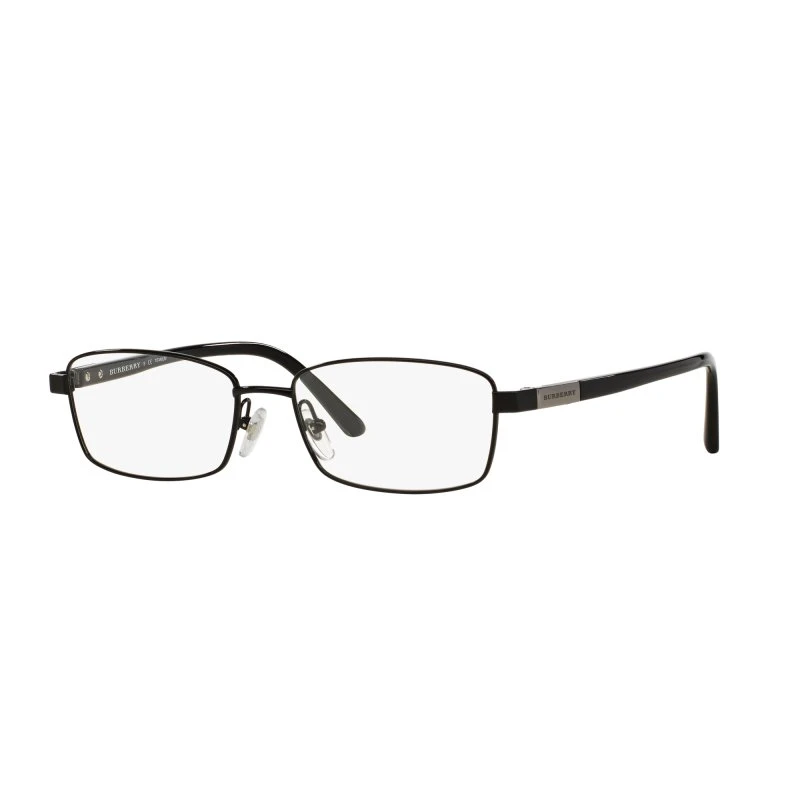 Burberry BE1287TD 1001 Occhiali da Vista Uomo in Titanio Nero