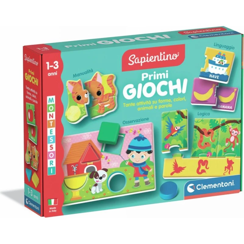 Clementoni Montessori Primi Giochi 16857