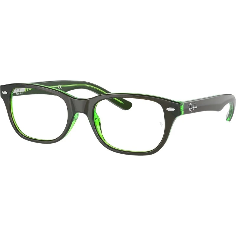 Ray-Ban RY1555 3665 Occhiali da Vista Bambino in Acetato Marrone