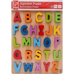 Hape Puzzle Alfabeto in Legno, 27 Pezzi