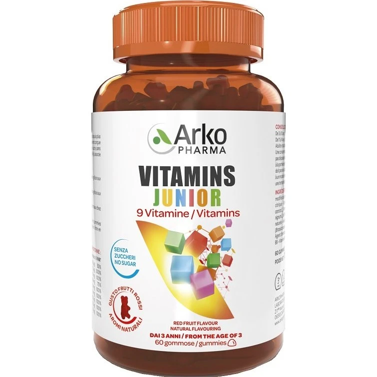 Arkopharma Vitamins Junior 60 Gummies Senza Zuccheri