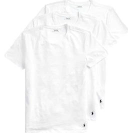 Ralph Lauren T-shirt Slim Fit Bianca - Confezione da 3 - L
