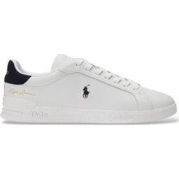 Ralph Lauren Heritage Court II - Sneakers in Pelle Bianca - 45