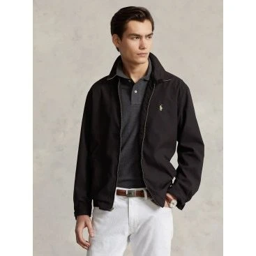 Polo Ralph Lauren Giacca Field Jacket con Doppio Soffietto - Nero, S