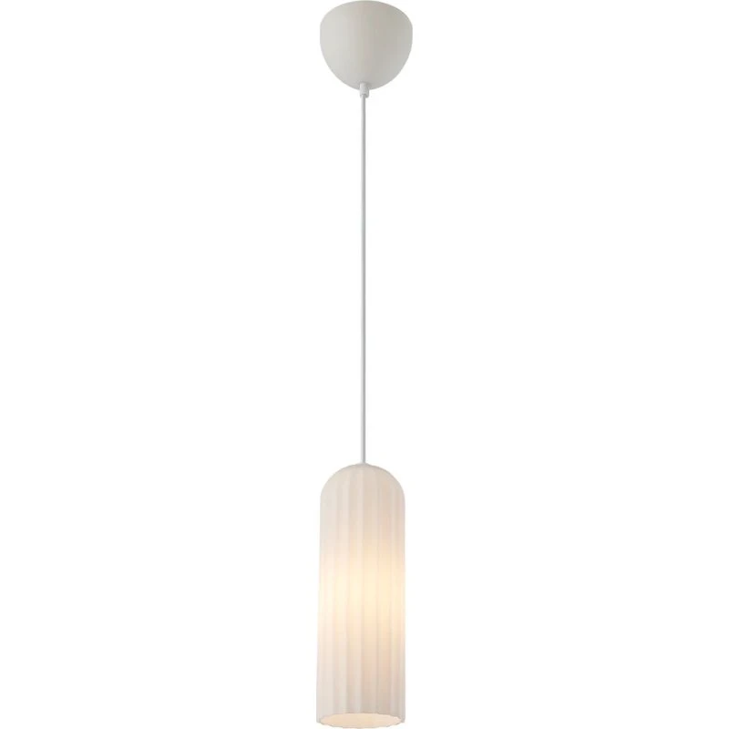 Nordlux Miella Lampada a Sospensione Bianco Vetro Rigato