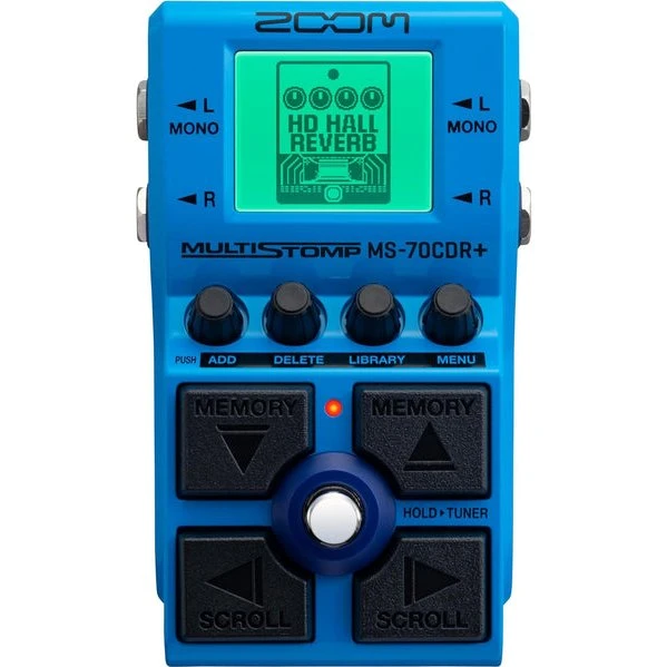 Zoom MS-70CDR+ Pedale Multieffetto Chorus Delay Reverb