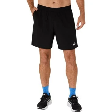 Asics Core 7 Pantaloncini da Uomo Neri - 7 Pollici