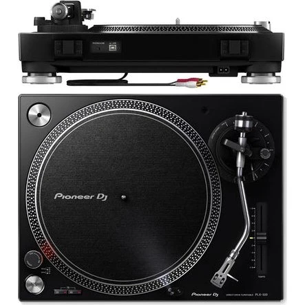 Pioneer DJ PLX-500-K Giradischi Professionale Trazione Diretta Nero