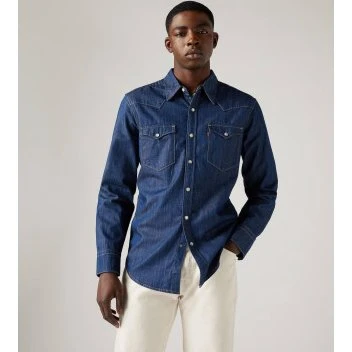 Levi's Camicia Bartstow Western Navy XL