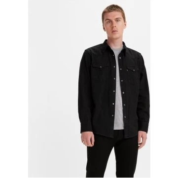Levi's Camicia Western Bartstow Nera in Cotone - Taglia S