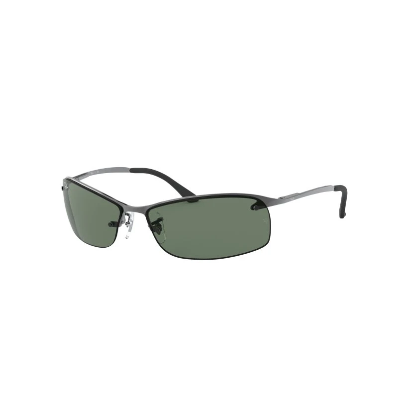Ray-Ban RB3183 004/71 Occhiali da Sole Uomo Metallo Grigio Verde