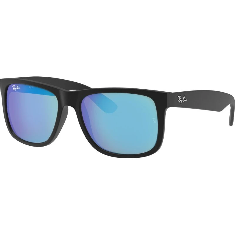 Ray-Ban RB4165 Justin Occhiali da Sole Uomo Nero Blu