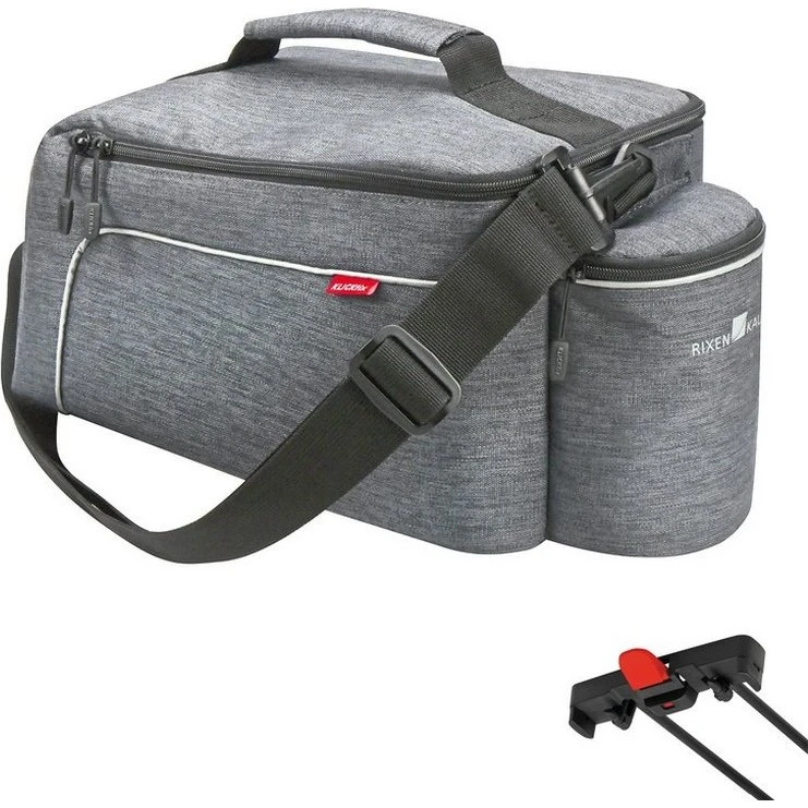 KLICKFIX Borsa Portapacchi Light 8L Grigio Racktime