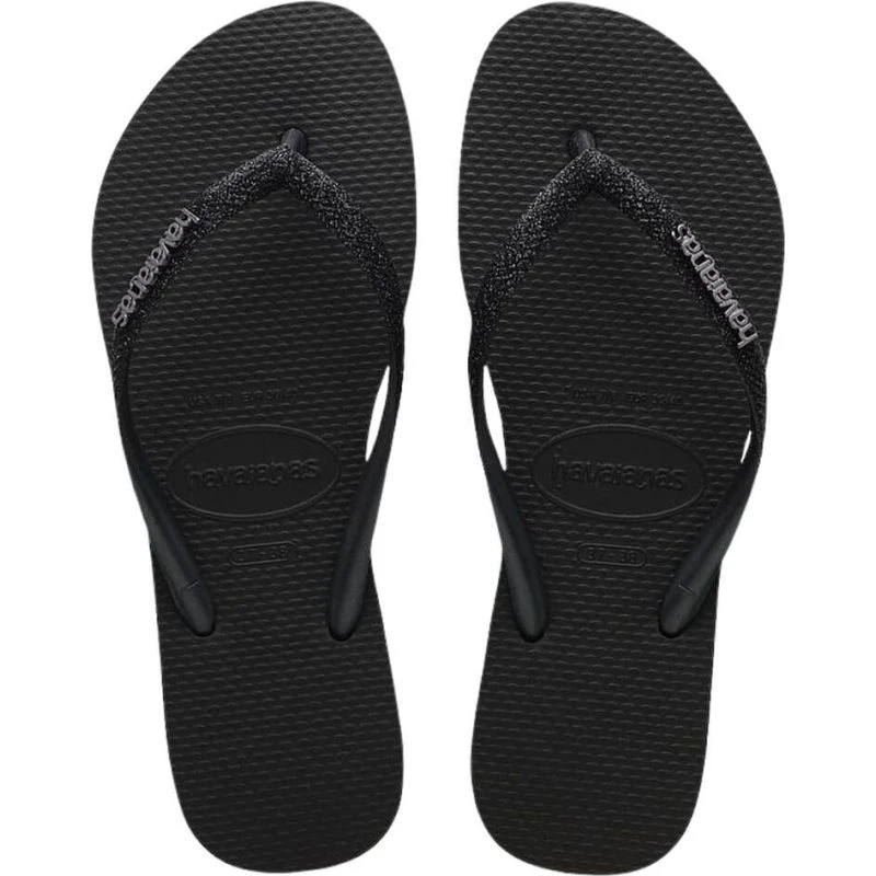 Havaianas Slim Glitter II - Nero