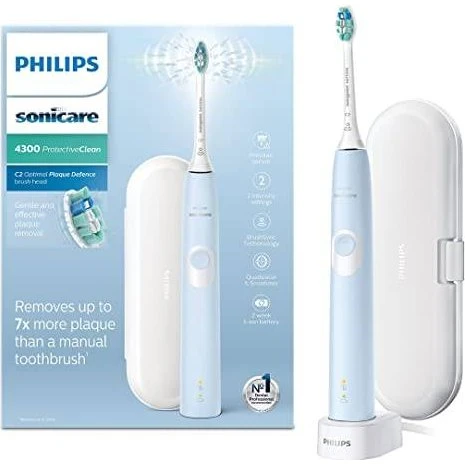 Philips Sonicare ProtectiveClean 4300 Blu Chiaro