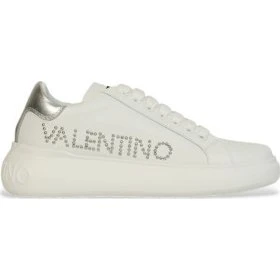 Valentino Bounce Sneakers in Pelle Bianca