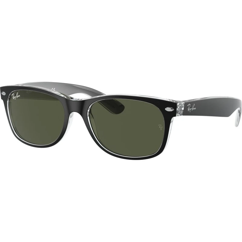Ray-Ban RB2132 New Wayfarer Unisex - Nero con Lenti G15