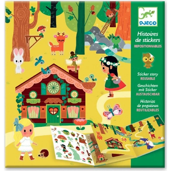 Storie di Stickers Foresta Magica