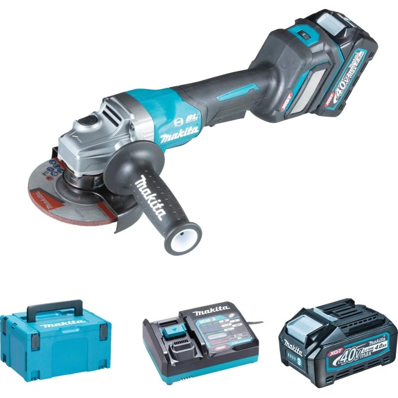 Makita GA029GM201 Smerigliatrice Angolare 40V 4Ah