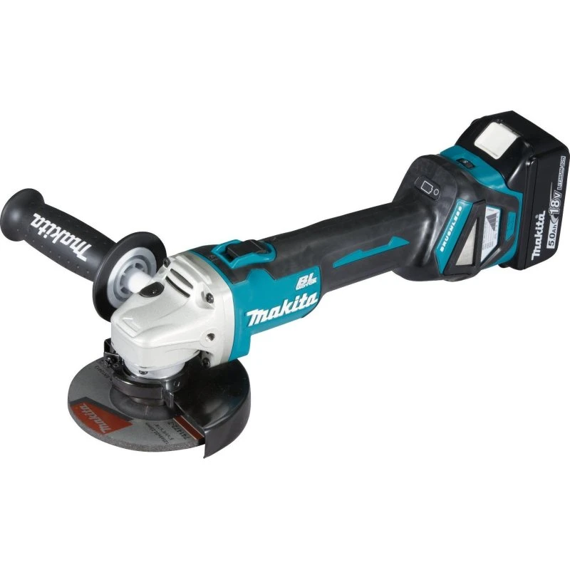 Makita DGA511RTJ Smerigliatrice Angolare 18V Blu/Nero
