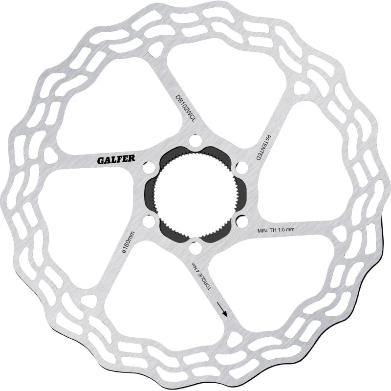 Galfer Wave Road Centerlock 160mm x 1.8mm