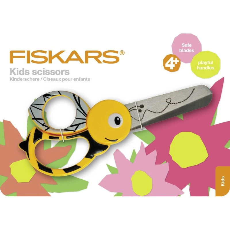 Fiskars Forbici Ape Bambino 13 cm Lame Sicure