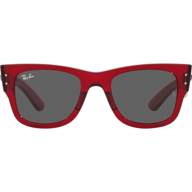 Ray-Ban Mega Wayfarer RB0840S 6679B1 rosso trasparente
